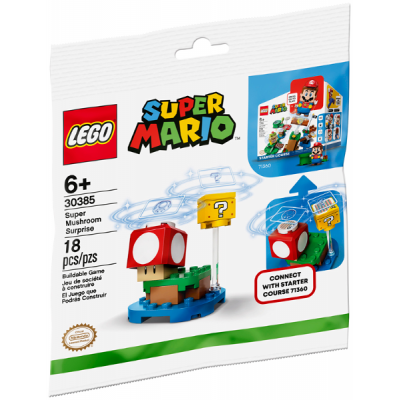 LEGO Super Mario™ Super Champignon Surprise - Ensemble d'extension sac  2021